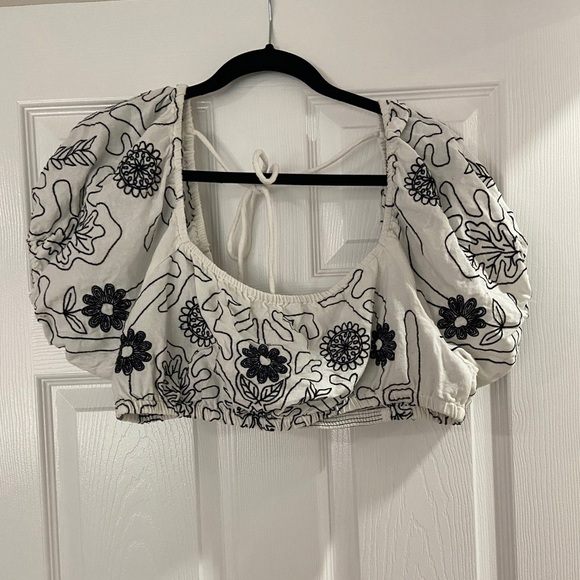 Free people crop top. Brand new purchased 11 days ago for 🏷️ $168 - Picture 6 of 14
